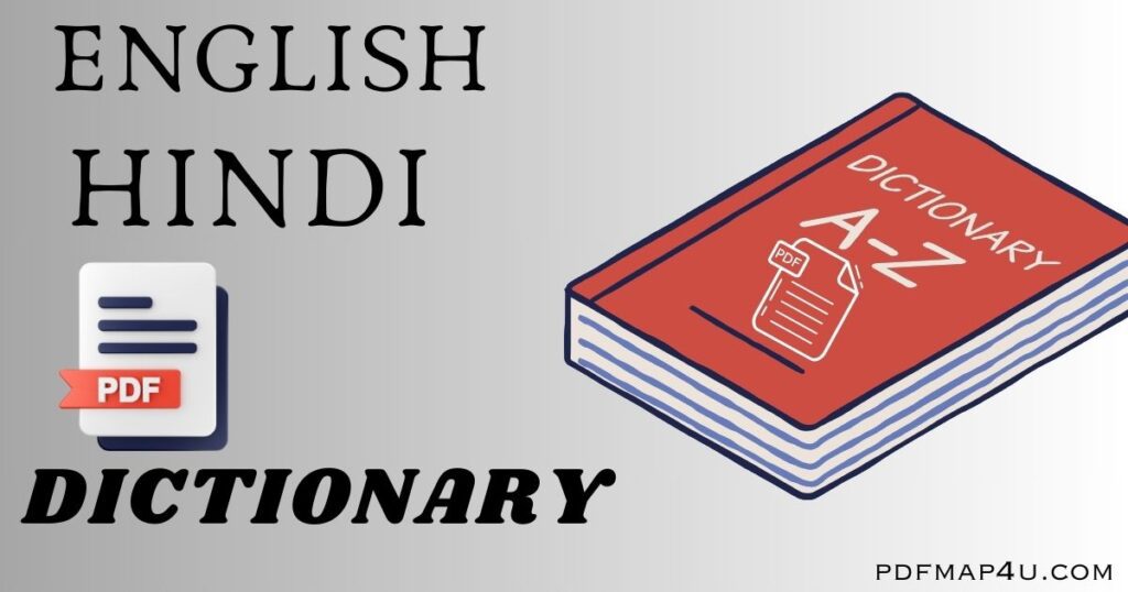English to Hindi dictionary PDF
